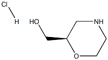 (R)-2-MorpholineMethanol HCl 化学構造式