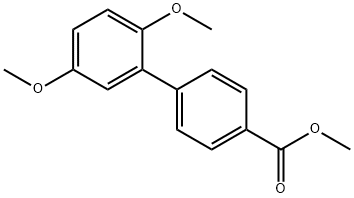 Methyl 4-(2,5-diMethoxyphenyl)benzoate Structure