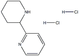 2-(Piperidin-2-yl)pyridine dihydrochloride Struktur