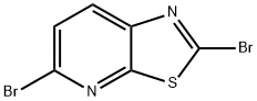 2,5-DibroMo-thiazolo[5,4-b]pyridine 化学構造式