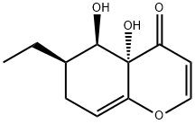 Agistatin D|(4AS,5R,6R)-6-乙基-4A,5,6,7-四氢-4A,5-二羟基-4H-1-苯并吡喃-4-酮