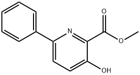 Methyl 3-hydroxy-6-phenylpicolinate Structure