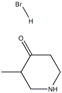 3-Methylpiperidin-4-one hydrobroMide Struktur