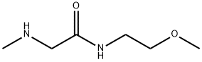 N-(2-METHOXYETHYL)-2-(METHYLAMINO)ACETAMIDE Structure