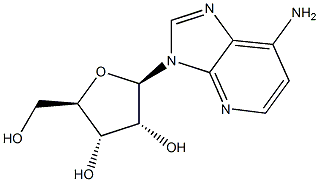 1-去氮杂腺苷,14432-09-8,结构式