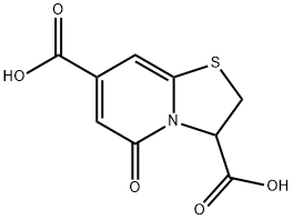 5-oxo-3,5-dihydro-2H-thiazolo[3,2-a]pyridine-3,7-dicarboxylic acid Structure