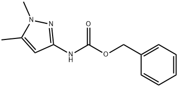 3-(Cbz-AMino)-1,5-diMethylpyrazole Structure