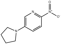2-硝基-5-(吡咯烷-1-基)吡啶, 1448988-13-3, 结构式
