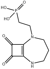 2-(8,9-dioxo-2,6-diazabicyclo[5.2.0]non-1(7)-en-2-yl)ethylphosphonic acid|PERZINFOTEL