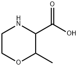 2-甲基-3-吗啉羧酸, 1449136-37-1, 结构式