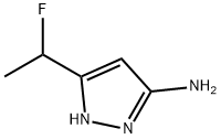 5-(1-氟乙基)-1H-吡唑-3-胺 结构式