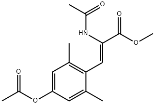 145235-85-4 (Z)-2-乙酰氨基-3-(4-乙酰氧基-2,6-二甲基苯基)丙烯酸甲酯