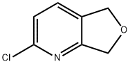 2-chloro-5,7-dihydrofuro[3,4-b]pyridine, 1464091-43-7, 结构式