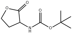 Boc-DL-hoMoserine lactone 化学構造式