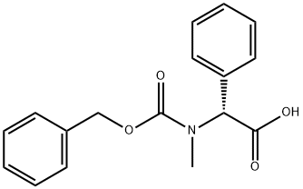 N-Cbz-(R)-a-(MethylaMino)-benzeneacetic acid Struktur