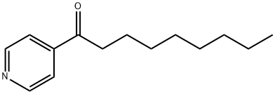 4-Nonanoylpyridine Struktur