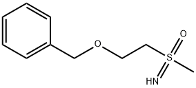 ((2-(S-MethylsulfoniMidoyl)ethoxy)Methyl)benzene 结构式