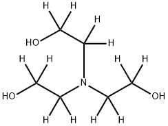 TriethanolaMine-d12, 1469758-99-3, 结构式
