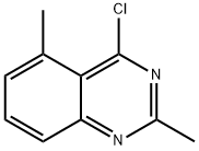 4-chloro-2,5-dimethylquinazoline 化学構造式