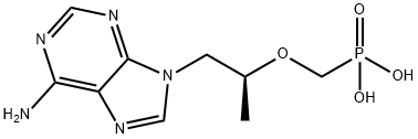 (S)-PMPA 化学構造式