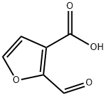 2-甲酰基呋喃-3-羧酸, 14757-79-0, 结构式