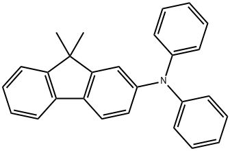 9,9-diMethyl-N,N-diphenyl-9H-Fluoren-2-aMine Structure