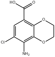 148703-26-8 8 - 氨基-7 - 氯-2,3 - 二氢苯并[B] [1,4]二恶英-5 - 羧酸
