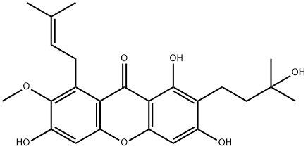 Cratoxylone Struktur