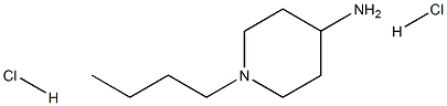 N-丁基-4-氨基哌啶二盐酸盐, 149326-37-4, 结构式