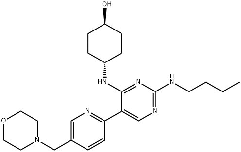 UNC2250|反式-4-[[2-(丁基氨基)-5-[5-(4-吗啉基甲基)-2-吡啶基]-4-嘧啶基]氨基]环己醇