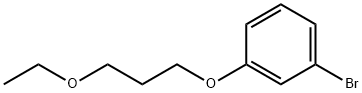 1-broMo-3-(3-ethoxypropoxy)benzene Struktur