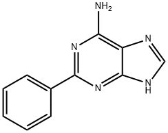2-phenyl-7H-purin-6-aMine Structure