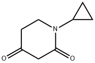 1-环丙基哌啶-2,4-二酮, 1501330-86-4, 结构式