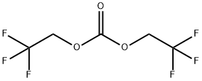 二(2,2,2-三氟乙基)碳酸酯, 1513-87-7, 结构式