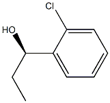 (R)-1-(2-chlorophenyl)propan-1-ol 化学構造式