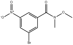 3-BroMo-N-Methoxy-N-Methyl-5-nitrobenzaMide|3-溴-N-甲氧基-N-甲基-5-硝基苯甲酰胺