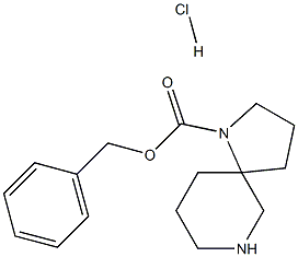 1-Cbz-1,7-diaza-spiro[4.5]decane hydrochloride, 1523571-82-5, 结构式