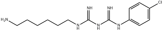 N-(6-AMinohexyl)-N'-(4-chlorophenyl)iMidodicarboniMidic DiaMide,152504-09-1,结构式