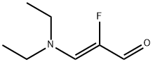 2-Propenal, 3-(diethylaMino)-2-fluoro-, (2Z)- Structure