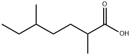 2,5-diMethylheptanoic acid Struktur