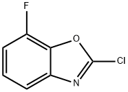 2-氯-7-氟苯并[D]噁唑,153403-52-2,结构式