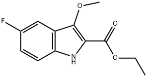 153501-11-2 ethyl 5-fluoro-3-Methoxyindole-2-carboxylate