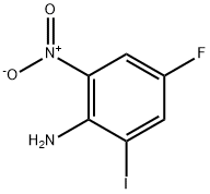 2-氟-4-碘-6-硝基苯胺,153505-44-3,结构式