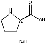 L-脯氨酸钠盐,15383-56-9,结构式