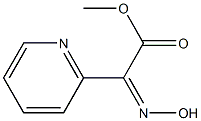 (Z)-Methyl 2-(hydroxyiMino)-2-(pyridin-2-yl)acetate Struktur