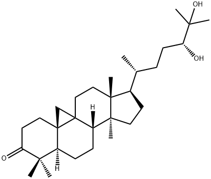 24,25-dihydroxycycloartan-3-one Struktur