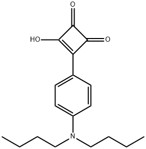 3-Cyclobutene-1,2-dione, 3-[4-(dibutylaMino)phenyl]-4-hydroxy- Structure