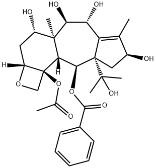 7,13-Dideacetyl-9,10-didebenzoyltaxchinin C|(2AR,4S,4AS,5R,6R,8S,9AS,10S,10AR,10BS)-3,4,4A,5,6,8,9,9A,10,10A-十氢-9A-(1-羟基-1-甲基乙基)-4A,7-二甲基-1H-并[5',6':3,4]苯并[1,2-B]氧杂环丁烯-4,5,6,8,10,10B(2AH)-六醇 10B-乙酸酯 10-苯甲酸酯