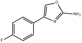 4-(4-Fluoro-phenyl)-oxazol-2-ylaMine Structure