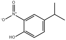4-isopropyl-2-nitrophenol 化学構造式
